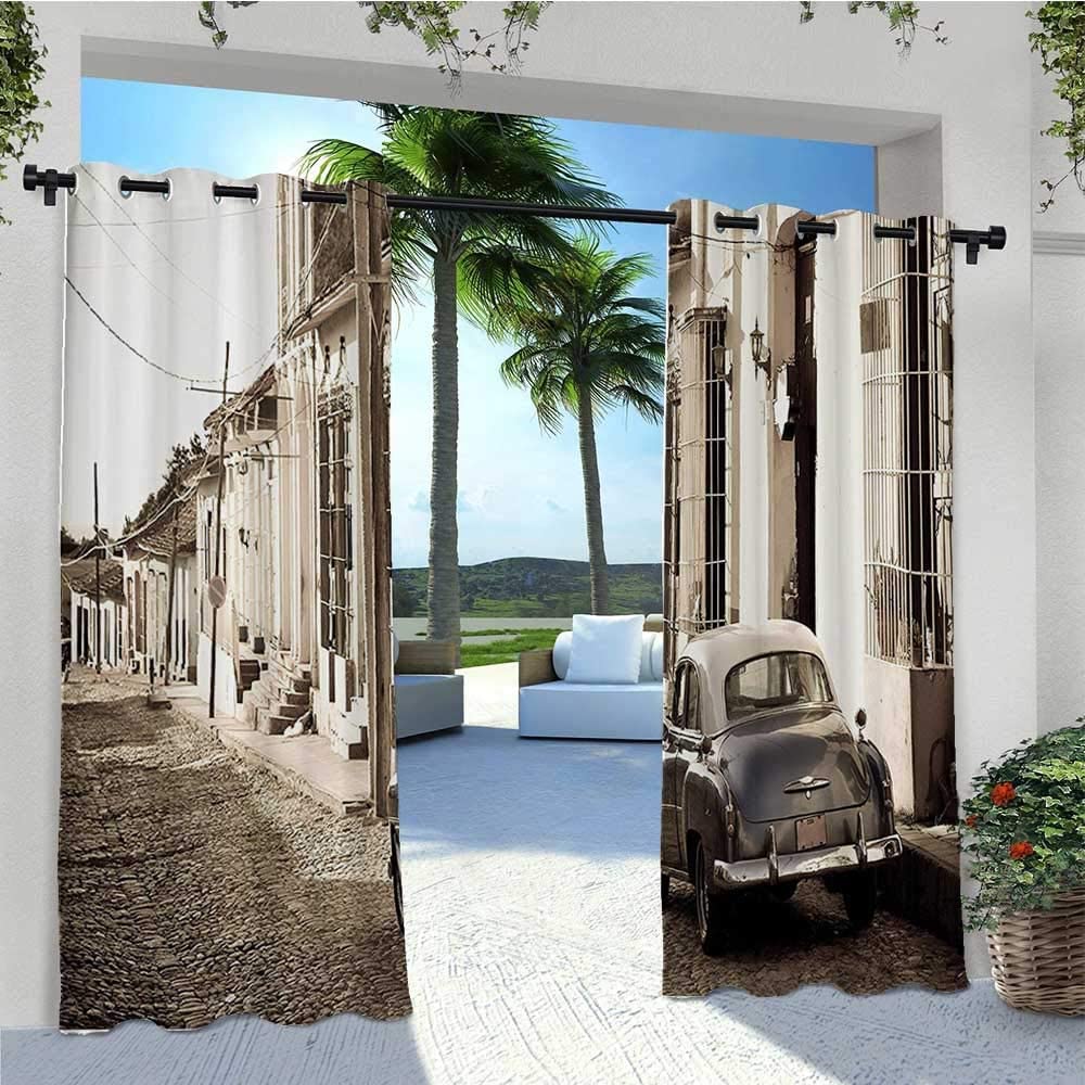 Custom Photo Print Outdoor Curtains, Use one picture for two piece curtains, minimum 2 pcs - Image 14