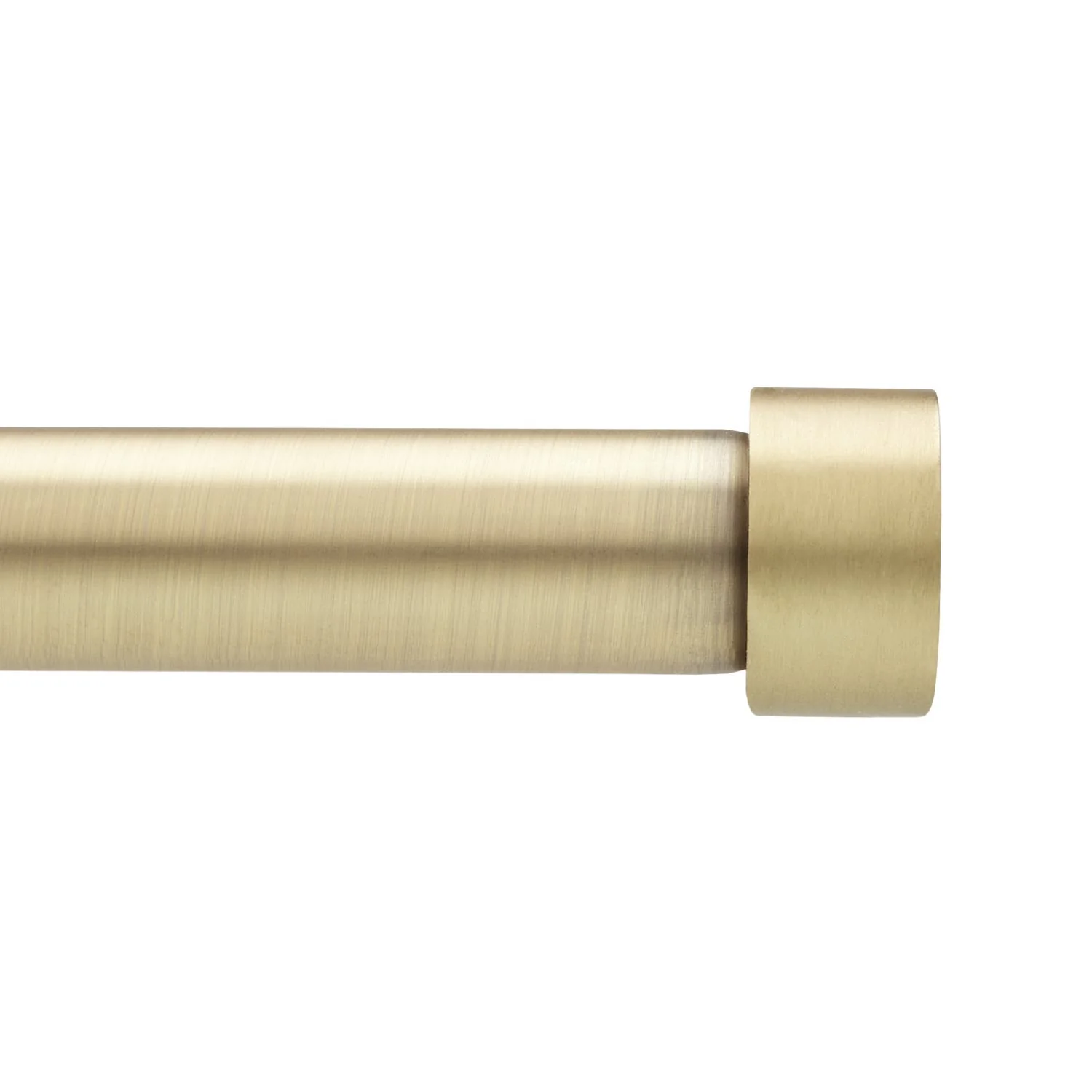Suchoutdoor Black Curtain Rod, Includes 2 Matching Finials, Brackets & Hardware, 120'' to 180'' - Image 5