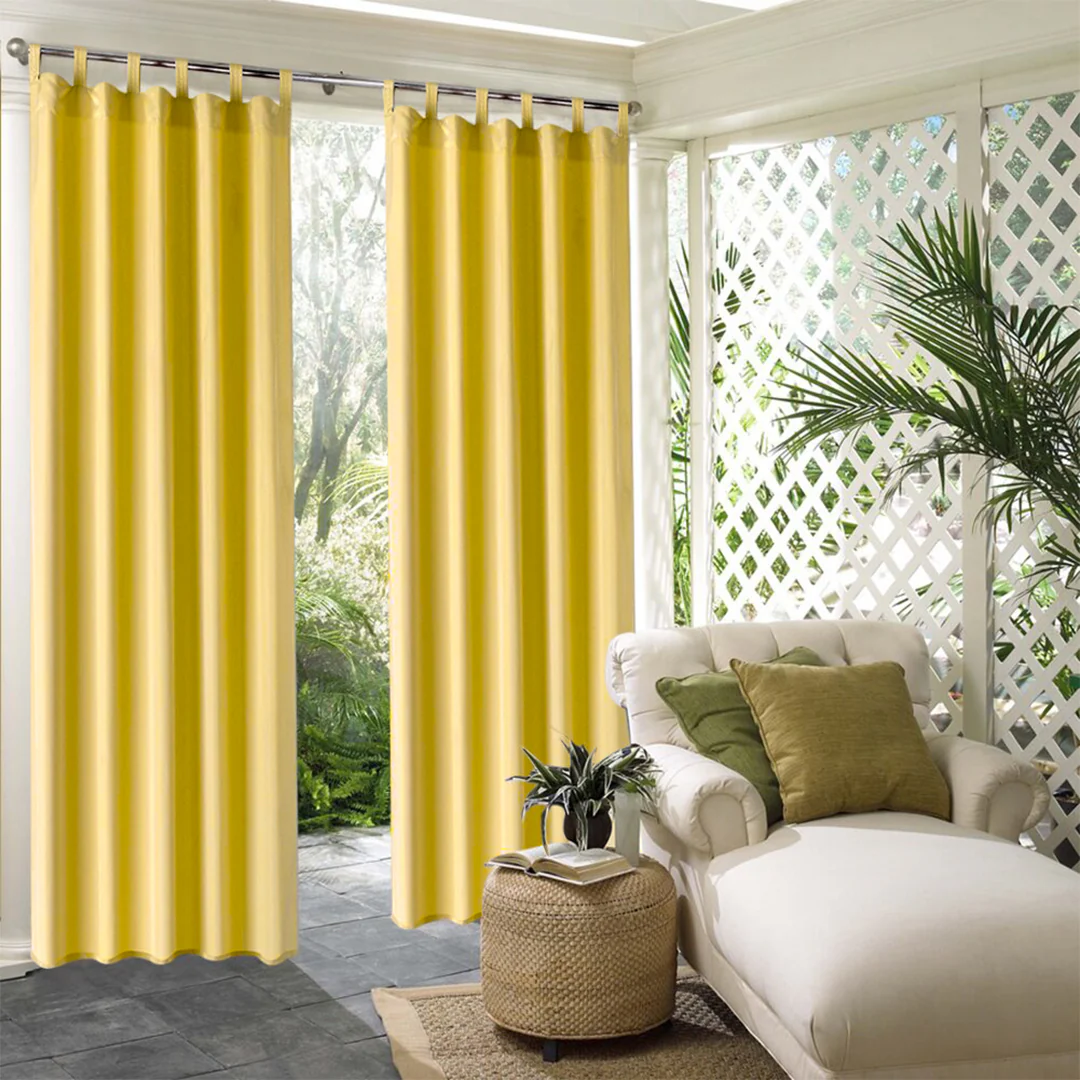 Suchoutdoor Outdoor Waterproof Curtains, Tab Top, for Porch/Pavilion/Patio, 1 Panel - Image 16
