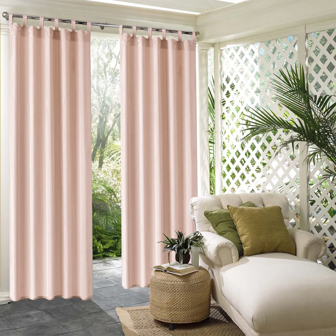 Suchoutdoor Outdoor Waterproof Curtains, Tab Top, for Porch/Pavilion/Patio, 1 Panel - Image 43