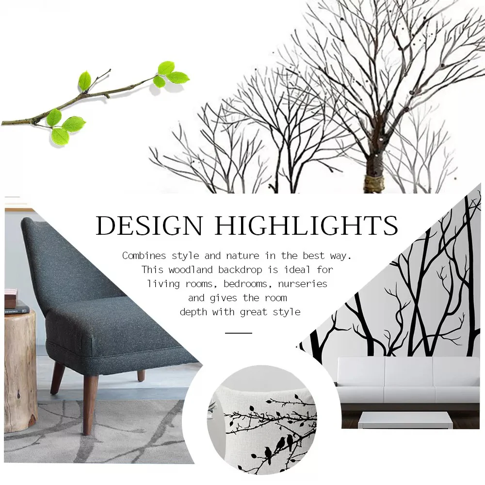 Suchoutdoor Printing Flame Retardant Curtains, Grommet Top Silver, for Schools/Hospitals/Houses, 1 Panel - Image 14