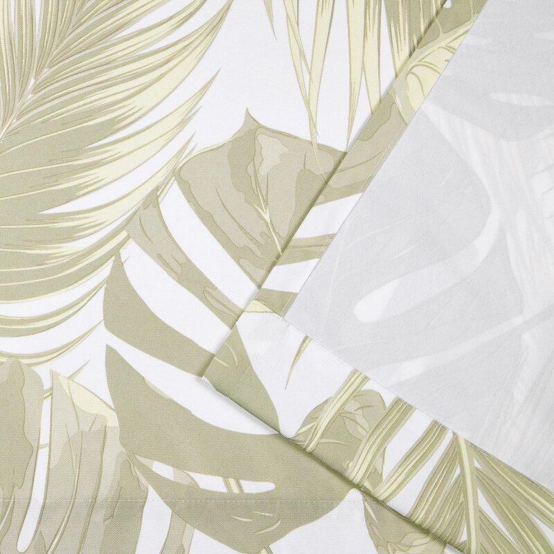 Printing Floral Outdoor Waterproof Grommet Top , Bottom or Tab Top Curtains, 1 Panel - Image 7