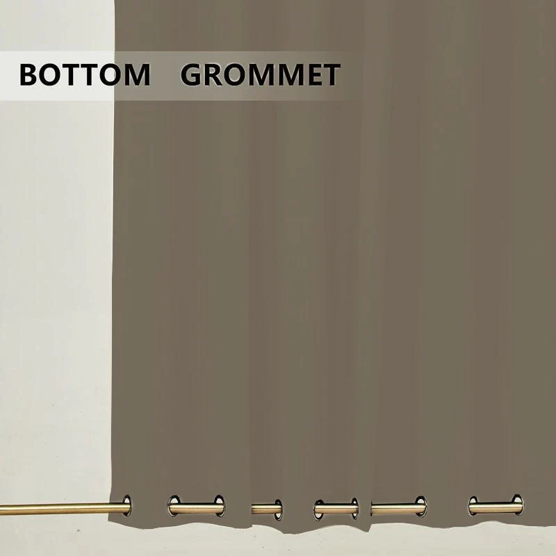 Suchoutdoor Outdoor Waterproof Curtains, Top Bottom Grommet, for Porch/Pavilion/Patio, 1 Panel - Image 57
