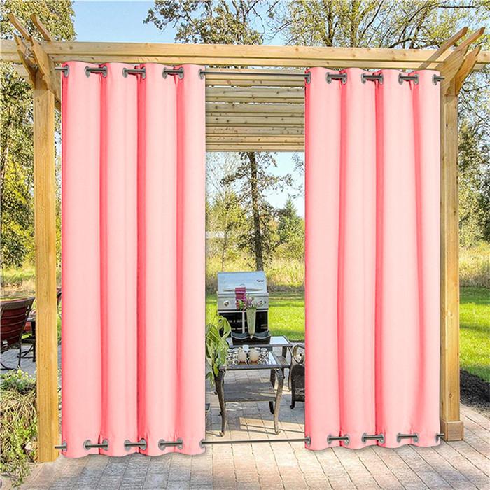 Suchoutdoor Outdoor Waterproof Curtains, Top Bottom Grommet, for Porch/Pavilion/Patio, 1 Panel - Image 59